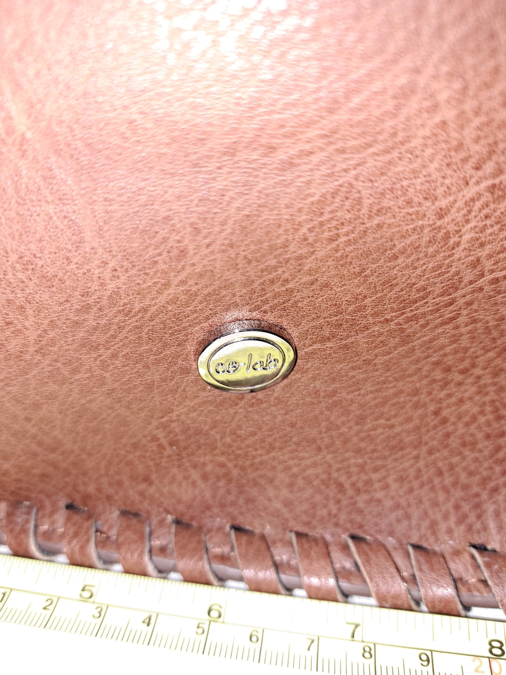 Everyday Casual Brown Leather Tote - Picture 4 of 8